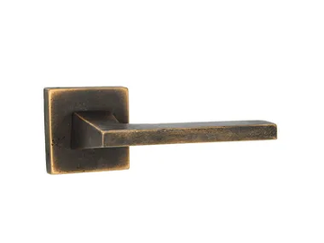 LATUS MG2402 - Bronze door handle on rose by Fama International - view 2